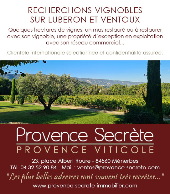  vignoble à vendre Luberon Ventoux