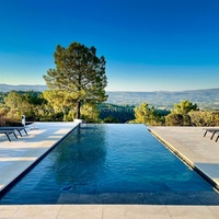 Provence, loue villa avec piscine chauffée et vue sur le Luberon