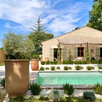 Location Luberon, villa avec piscine à Oppède pour 8 personnes
