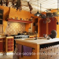 A vendre villa en pierre Provence avec vue sur Alpilles et Luberon